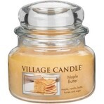 Village Candle Vela Perfumada en Botella - Mantequilla de Arce - Jarabe de Arce, pequeña 1×1 ud, vela perfumada