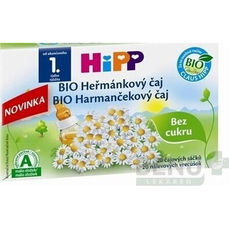 HiPP Camomilla biologica 20×1,5 g, camomilla