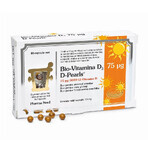 Bio Vitamin D3 3000IU D-Perlen 75 mcg, 80 Weichkapseln, Pharma Nord