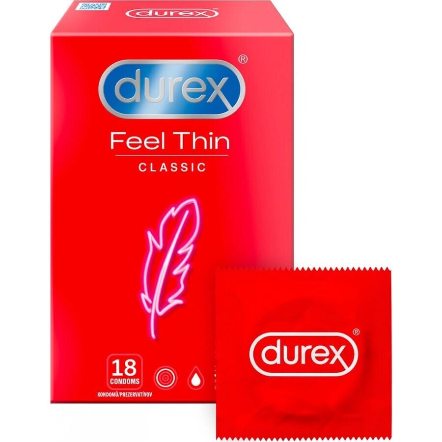 DUREX Feel Thin Classic 1×12 buc, prezervative