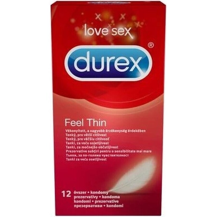 DUREX Feel Thin Classic 1×12 buc, prezervative