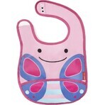 Zoo silicon bib Butterfly 1×1 buc, silicon bib