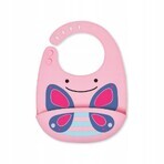 Zoo silicon bib Butterfly 1×1 buc, silicon bib