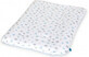 CEBA Funda blanda para cambiador 50 x 70 Gris Estrellas + Azul Estrellas 2pcs 1&#215;2 pcs, estrella