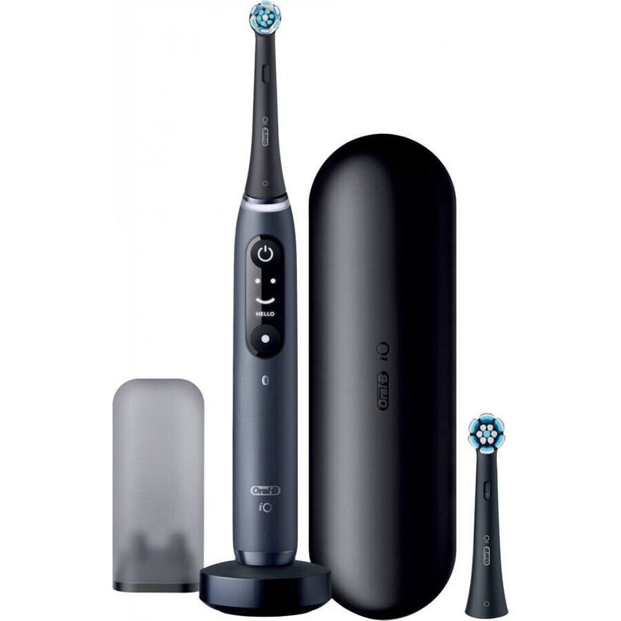 Oral B EK iO Series 7 Black + porte-brosse à dents + sac de voyage 1×1 set