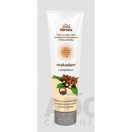 FORTEA macadamia avec propolis 1×100 g, crème pour les mains et le corps