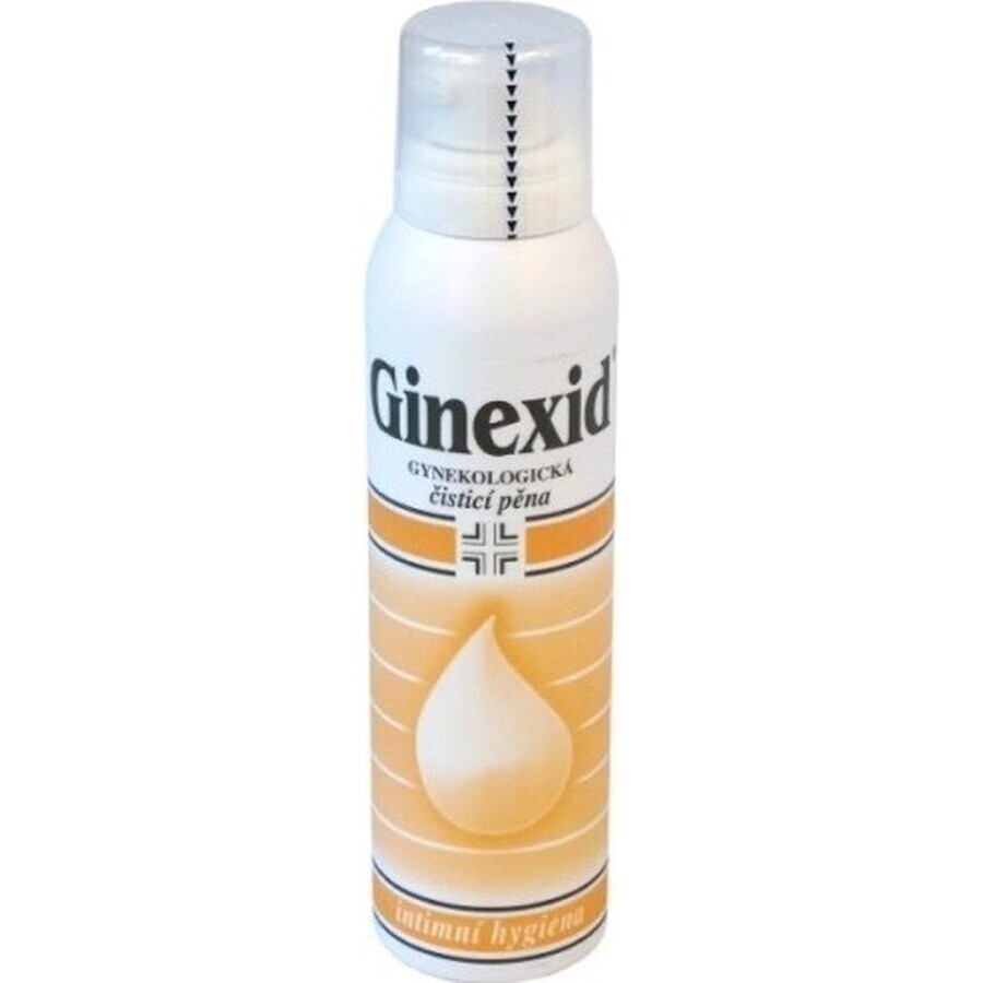 GINEXID gynäkologischer Reinigungsschaum 1×150 ml, Vaginalhygiene