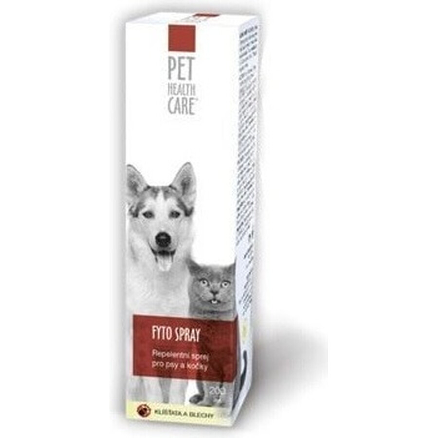 PET HEALTH CARE FYTO SPRAY 1×200 ml, afweermiddel voor honden en katten