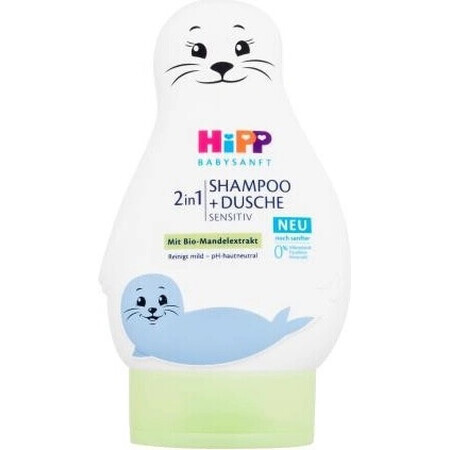 HiPP BABYSANFT Lichaams- en Haarshampoo 2in1 1×200 ml