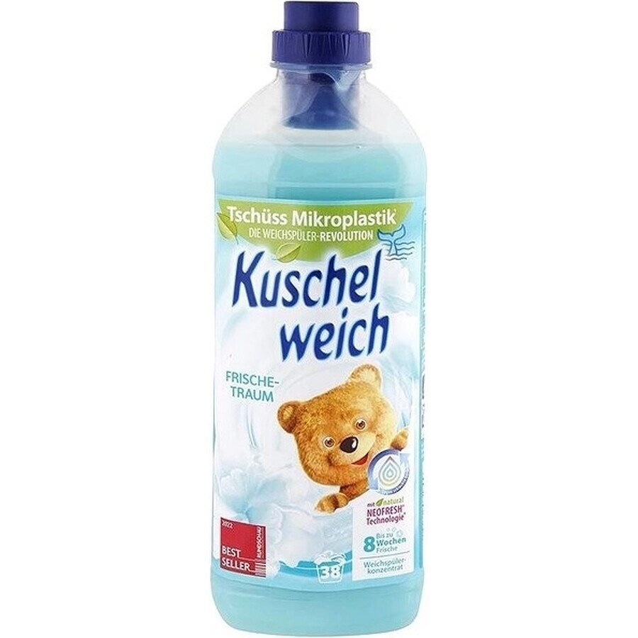 Balsamo per bucato Kuschelweich - Fresh Dream (turchese), 38 lavaggi 1×1 l, balsamo per tessuti