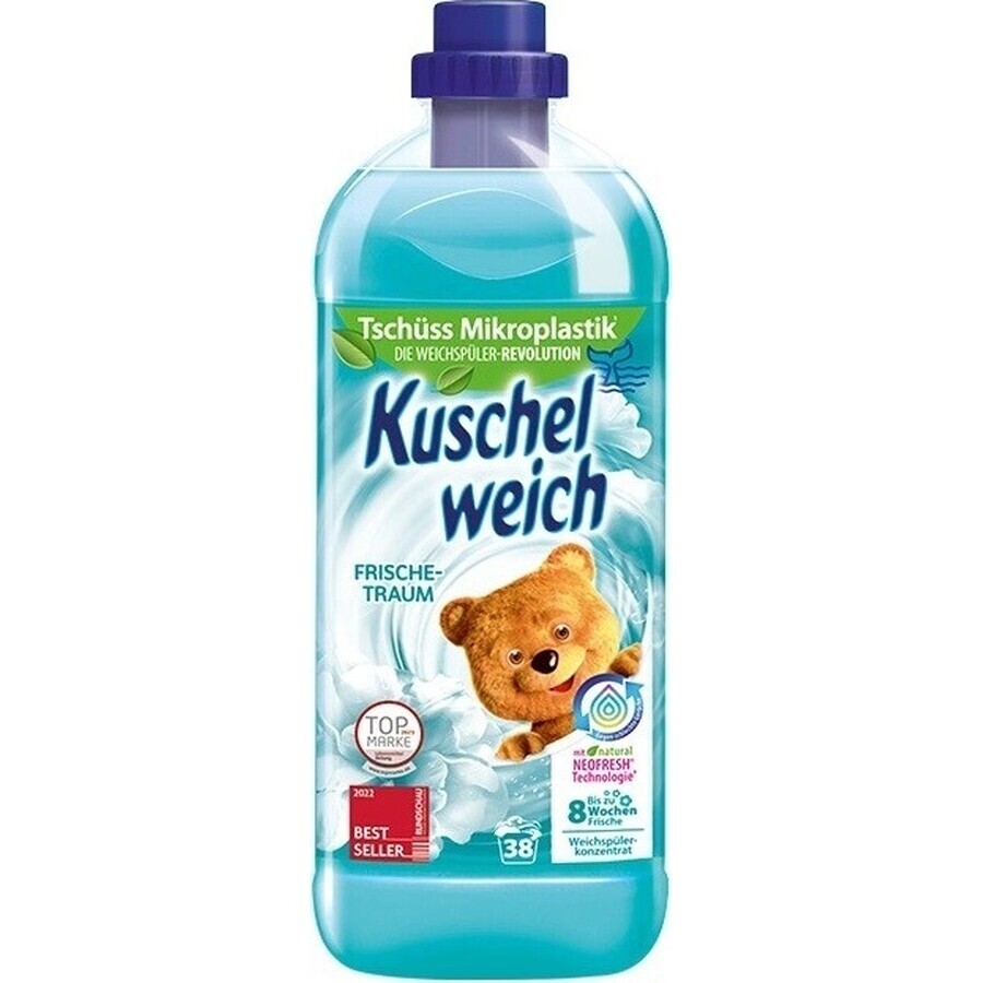 Balsamo per bucato Kuschelweich - Fresh Dream (turchese), 38 lavaggi 1×1 l, balsamo per tessuti