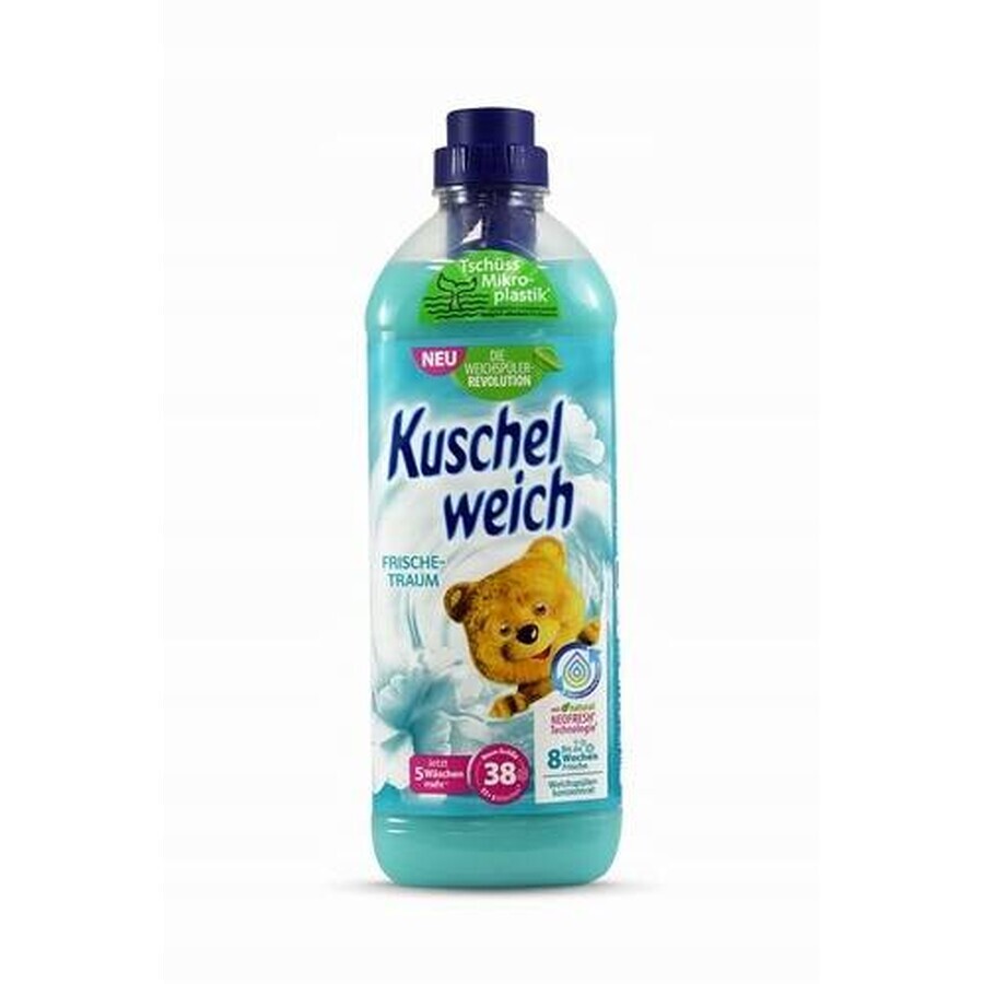 Balsamo per bucato Kuschelweich - Fresh Dream (turchese), 38 lavaggi 1×1 l, balsamo per tessuti