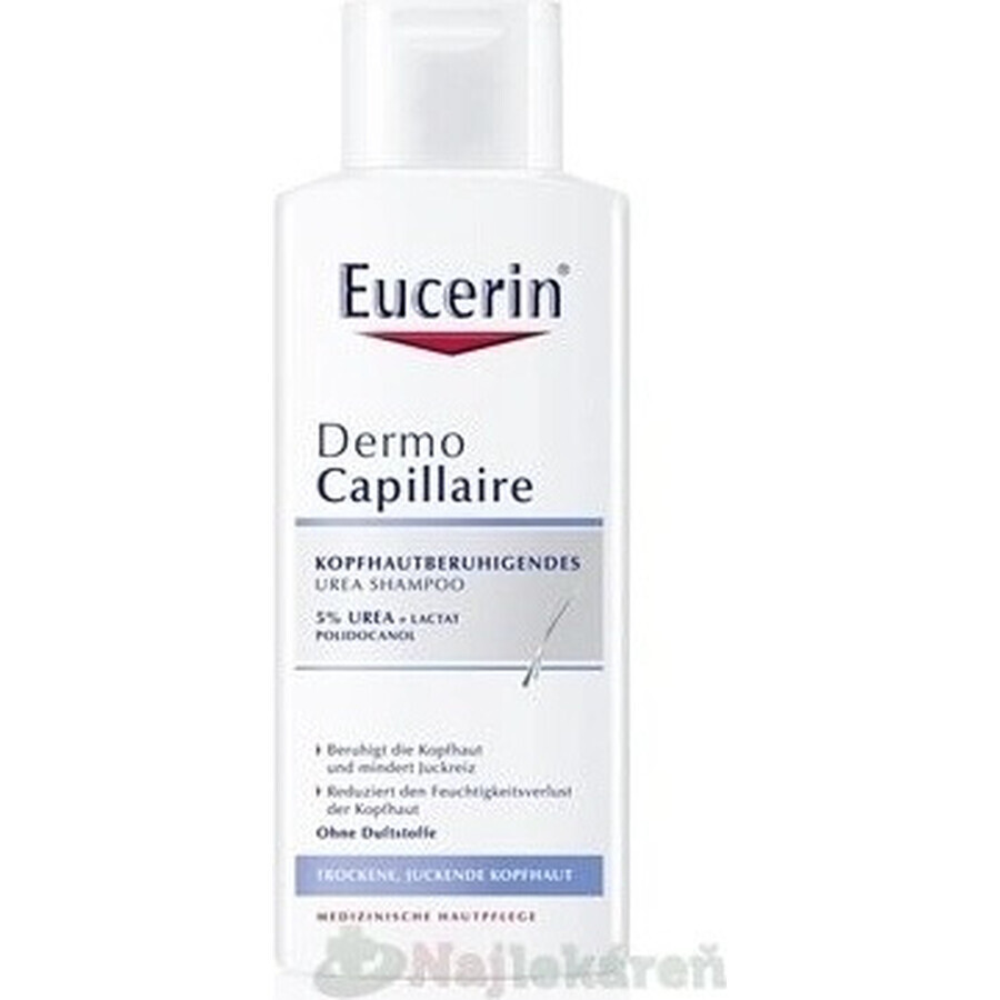 Eucerin DermoCapillaire Champú 5% Urea 1×250 ml para piel seca