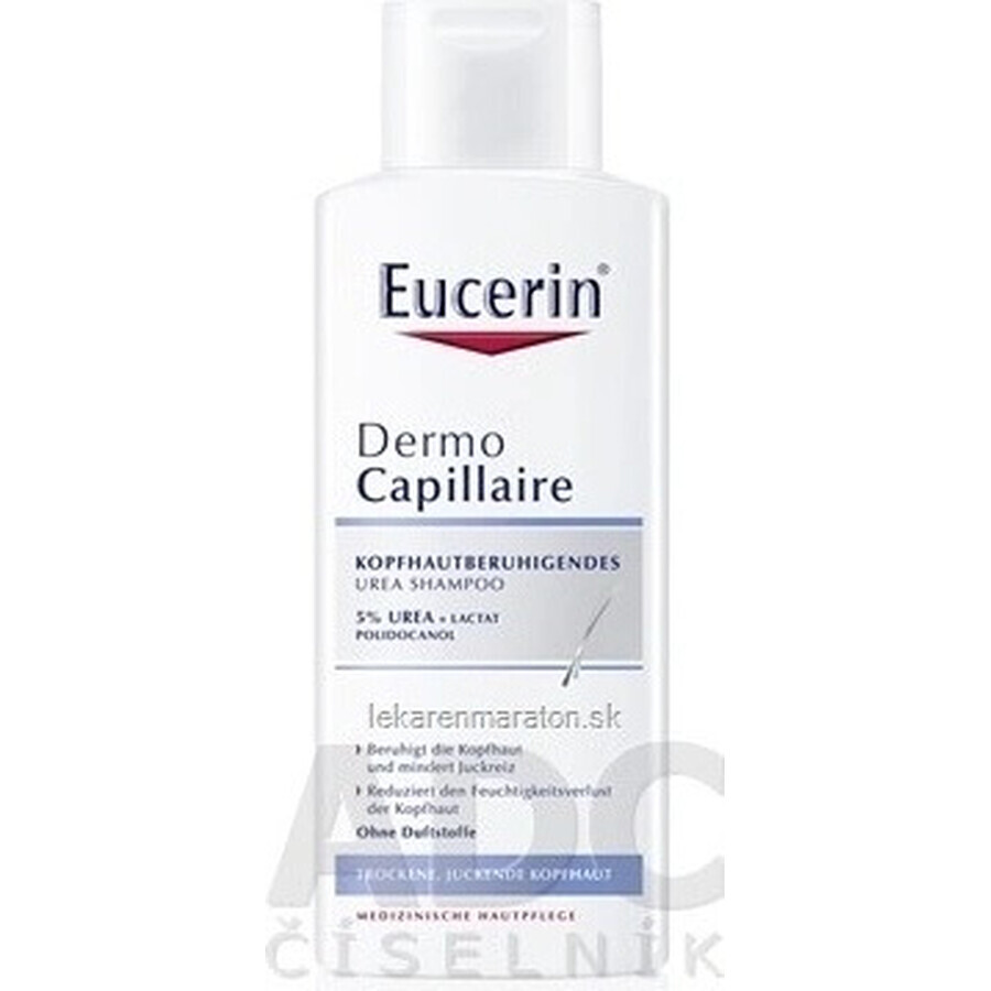 Eucerin DermoCapillaire Champú 5% Urea 1×250 ml para piel seca