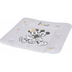 CEBA Covoraș de schimb moale pentru comodă (85x72) Disney Minnie & Mickey Gri 1×1 buc