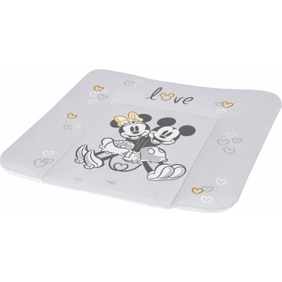 CEBA Covoraș de schimb moale pentru comodă (85x72) Disney Minnie & Mickey Gri 1×1 buc