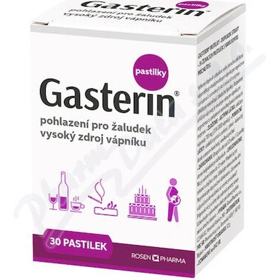 GASTERINA Comprimidos - RosenPharma 1×30 uds, comprimidos masticables