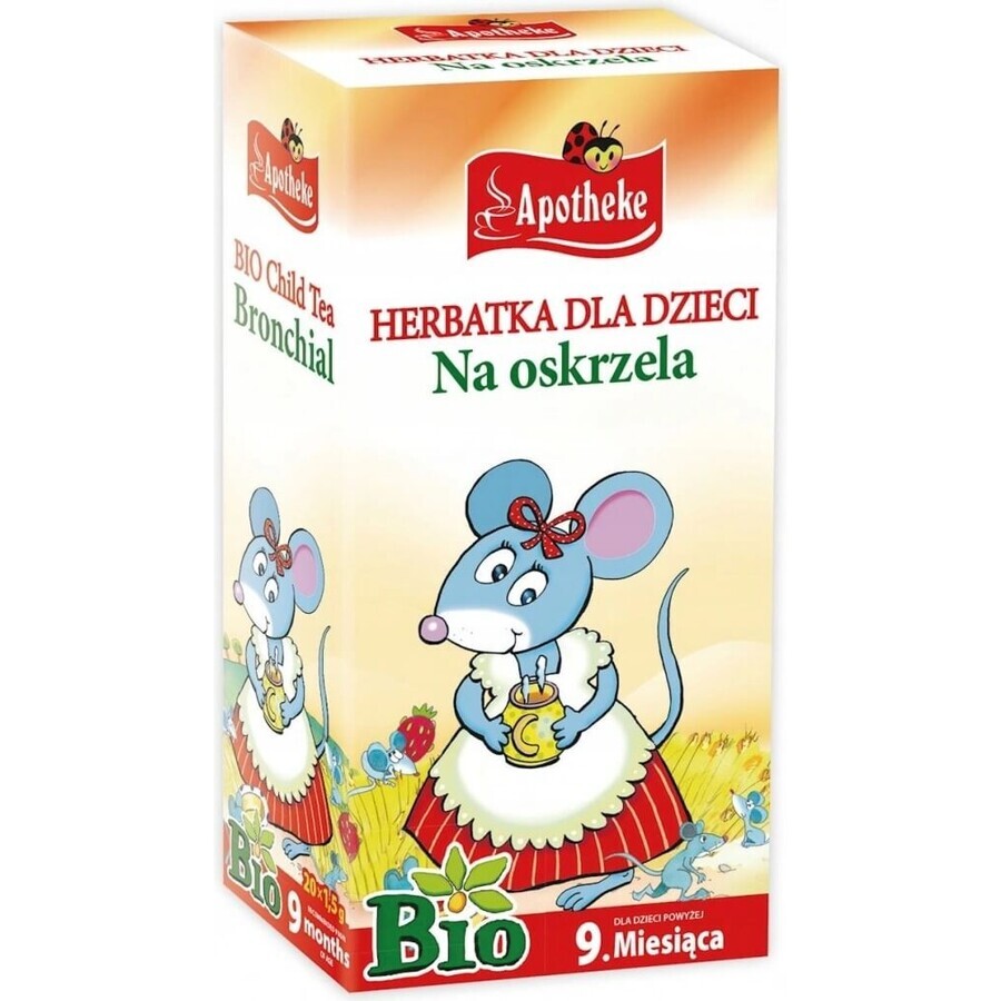 APOTHEKE CHILDREN'S CHILDREN'S HERBAL TEA 20×1,5 g (30 g), té para niños