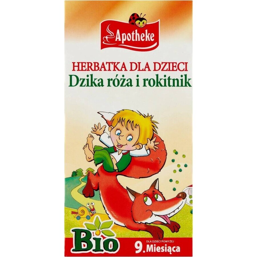 APOTHEKE CHILDREN'S CHILDREN'S HERBAL TEA 20×1,5 g (30 g), té para niños