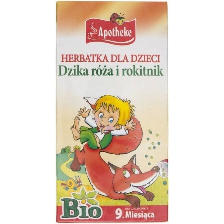 APOTHEKE CHILDREN'S CHILDREN'S HERBAL TEA 20×1,5 g (30 g), té para niños