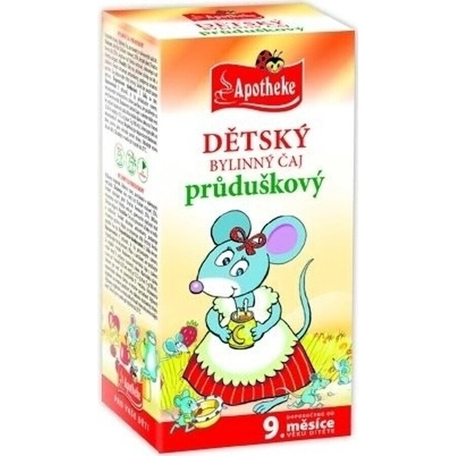 APOTHEKE CHILDREN'S CHILDREN'S HERBAL TEA 20×1,5 g (30 g), té para niños