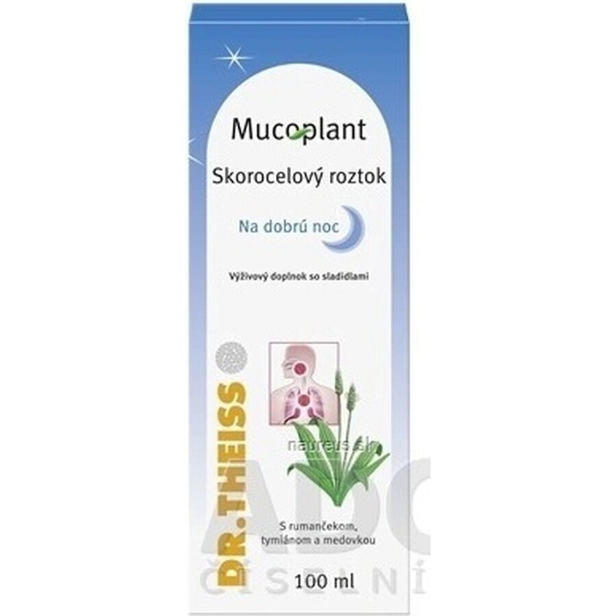 Mucoplant Solución de llantén Buenas noches Solución de llantén 1×100 ml