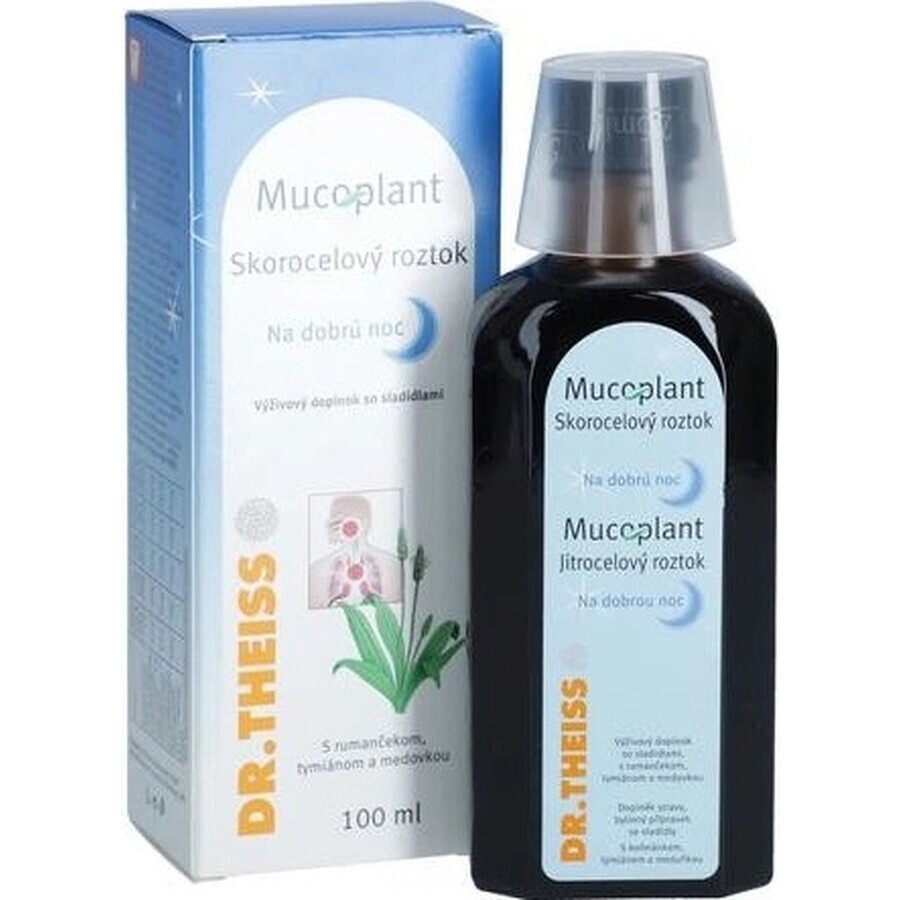 Mucoplant Solución de llantén Buenas noches Solución de llantén 1×100 ml