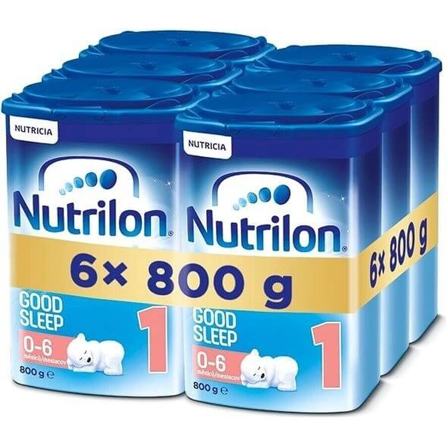 Nutrilon Advanced 1 Good Night 6×800 g, leche infantil