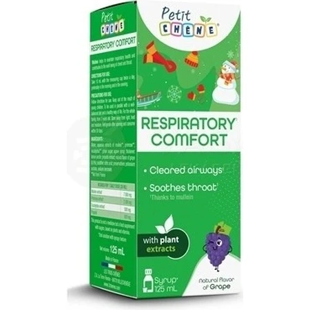 Petit Respiratory comfort syrup for children 125 ml 1×125 ml 1×125 ml, syrup to support breathing and soothe the throat