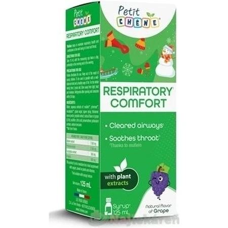 Petit Respiratory comfort syrup for children 125 ml 1×125 ml 1×125 ml, syrup to support breathing and soothe the throat