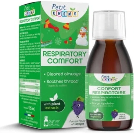 Petit Respiratory comfort syrup for children 125 ml 1×125 ml 1×125 ml, syrup to support breathing and soothe the throat
