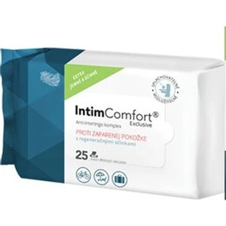 INTIMComfort Toallitas húmedas complejo anti-intertrigo 1x25 unid.