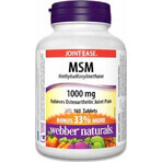 WEBBER NATURALS MSM 1000 mg BONUS 1×160 tbl, complemento alimenticio