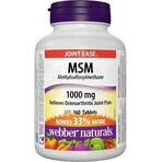 WEBBER NATURALS MSM 1000 mg BONUS 1×160 tbl, complemento alimenticio