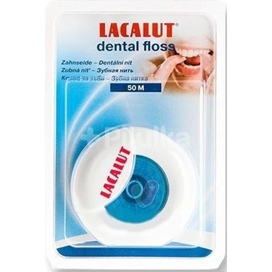 LACALUT hilo dental 50M 1×1pcs, hilo dental