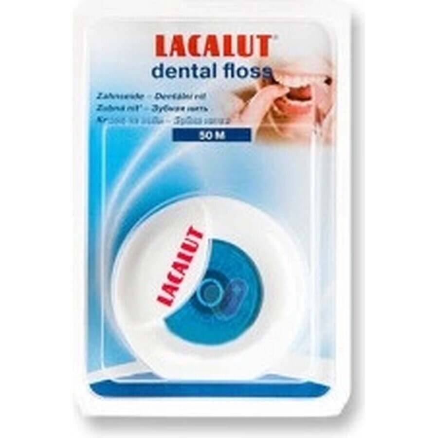 LACALUT hilo dental 50M 1×1pcs, hilo dental