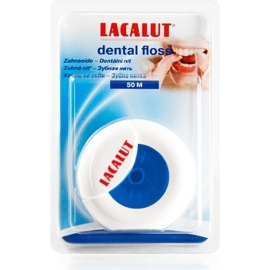 LACALUT hilo dental 50M 1×1pcs, hilo dental