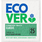 ECOVER dishwashing tablets 1x25 pcs, dishwashing tablets