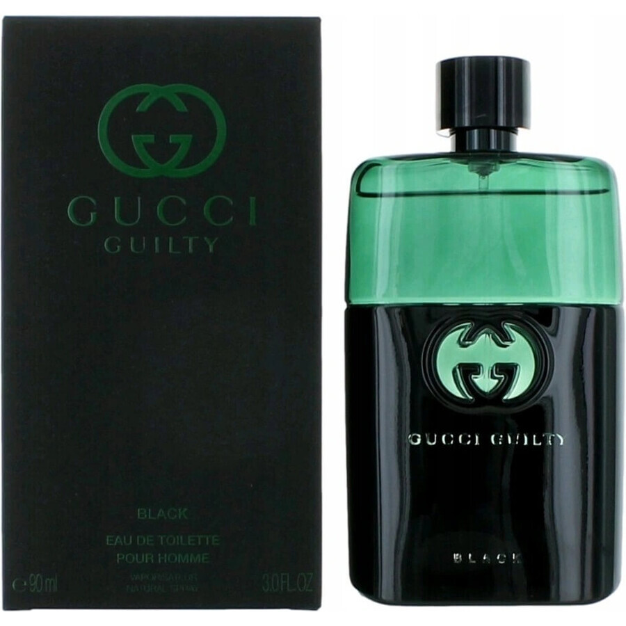 Gucciguilty Black Pour Homme Edt 90ml 1×90 ml, eau de toilette