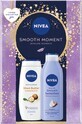 NIVEA BOX BODY SMOOTH SUAVE 1&#215;1 ud, pack regalo