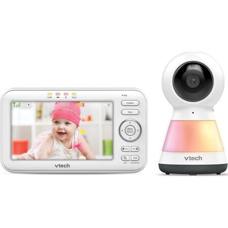 VTECH VM5255, 1×1pcs video niñera bebé con luz nocturna, 1×1pcs, niñera bebé