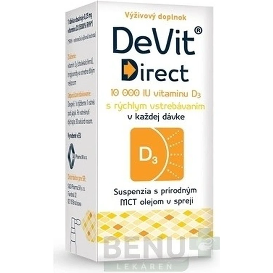DeVit Direct 10 000 IU 1×6 ml, suplement diety: ceny i cechy