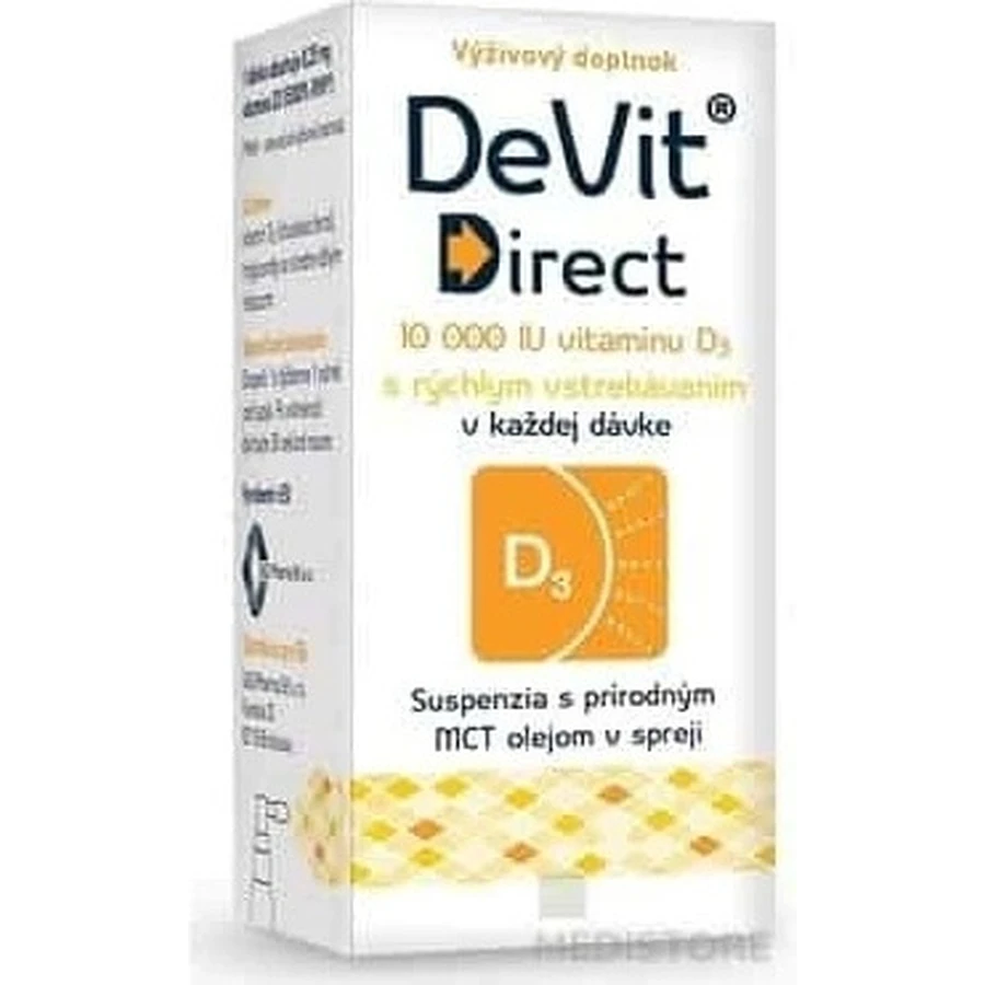 DeVit Direct 10 000 IU 1×6 ml, suplement diety: ceny i cechy