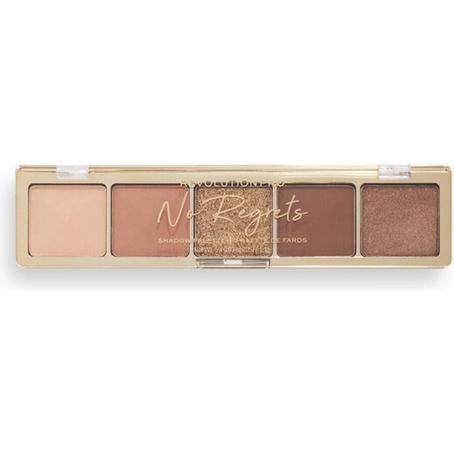 Revolution PRO, Glam Palette No Regrets Soft Nude, palette d'ombres à paupières 1×5.50 g, palette d'ombres à paupières