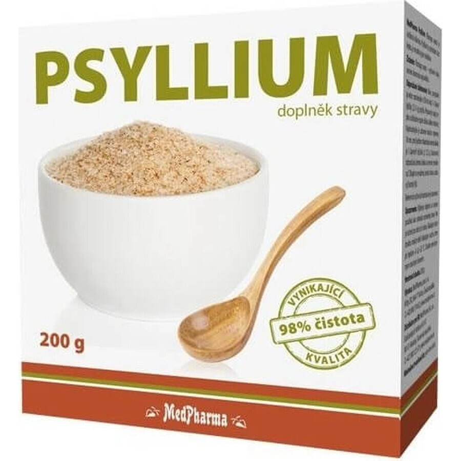 MedPharma PSYLLIUM 1×200 g, complemento alimenticio