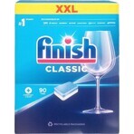 Finish tabs Classic Regular 1×90 unidades, pestañas para lavavajillas