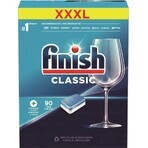 Finish tabs Classic Regular 1×90 unidades, pestañas para lavavajillas