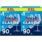 Finish tabs Classic Regular 1×90 unidades, pestañas para lavavajillas