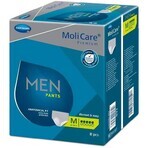 MOLICARE PREMIUM PANTALON HOMME 5KV. M 1×8pcs, slips d'incontinence