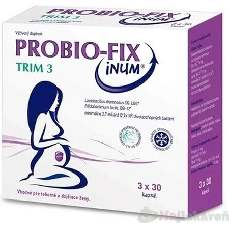 PROBIO-FIX INUM TRIM 3 3×30 cps, Nahrungsergänzungsmittel
